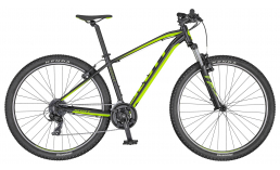 Черный велосипед  Scott  Aspect 980  2020