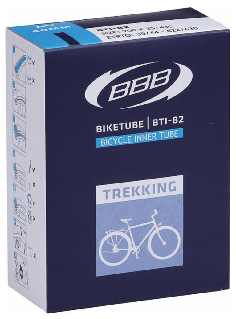  Камера для велосипеда BBB BTI-82 BikeTube 700*30/43C FV 48 mm
