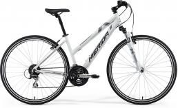 Белый велосипед  Merida  Crossway 20-V Lady  2014