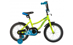 Зеленый велосипед  Novatrack  Neptune 16  2020