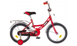 Красный велосипед  Novatrack  Urban 16  2019