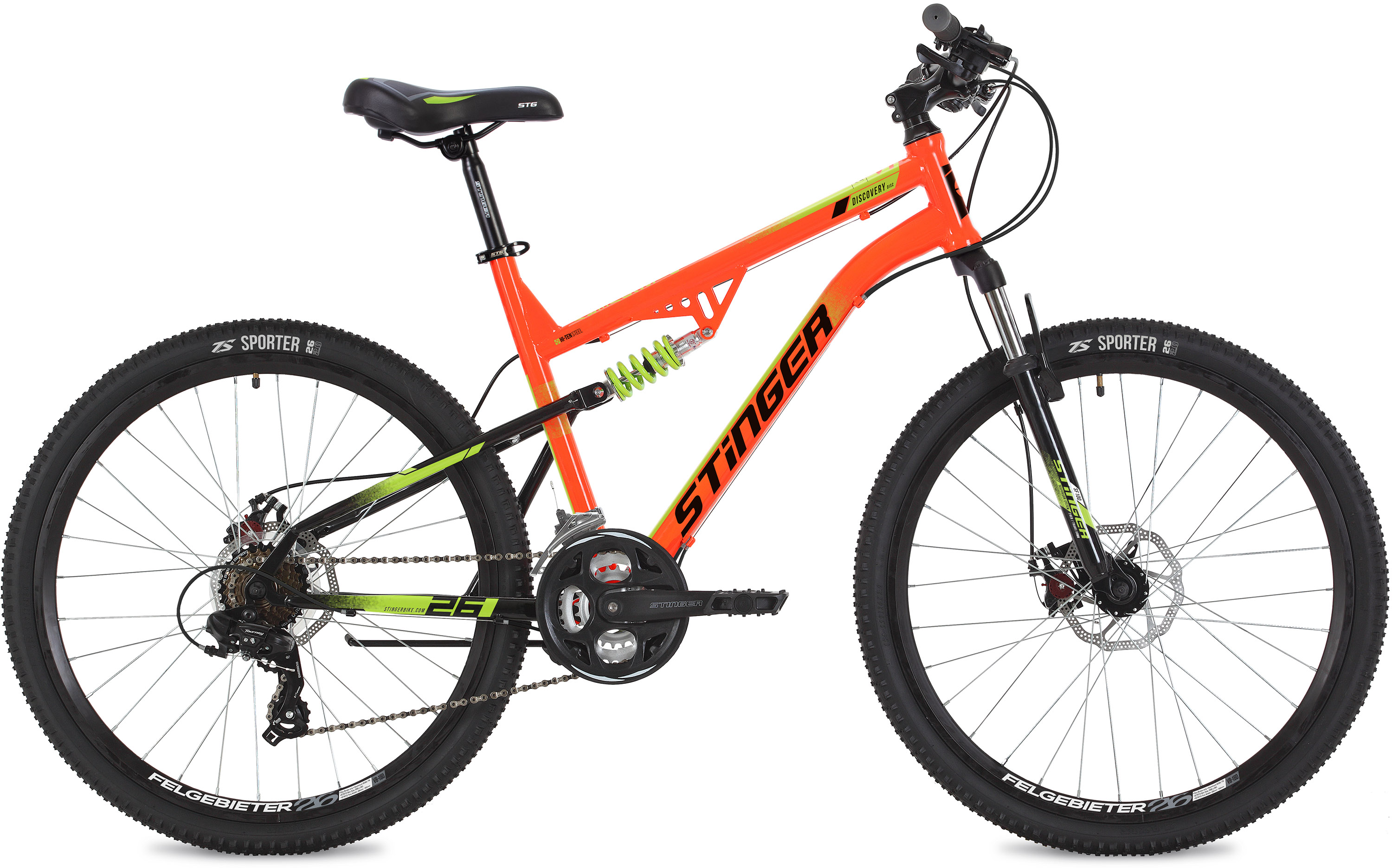  Отзывы о Двухподвесном велосипеде Stinger Discovery D 26 2020