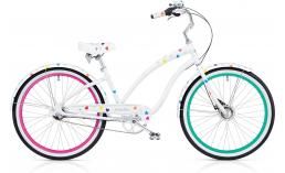 Белый велосипед  Electra  Heartchya 3i Ladies  2017