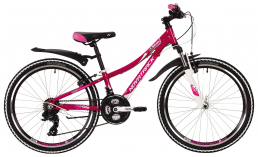 Легкий детский велосипед для девочек  Novatrack  Katrina 24  2019