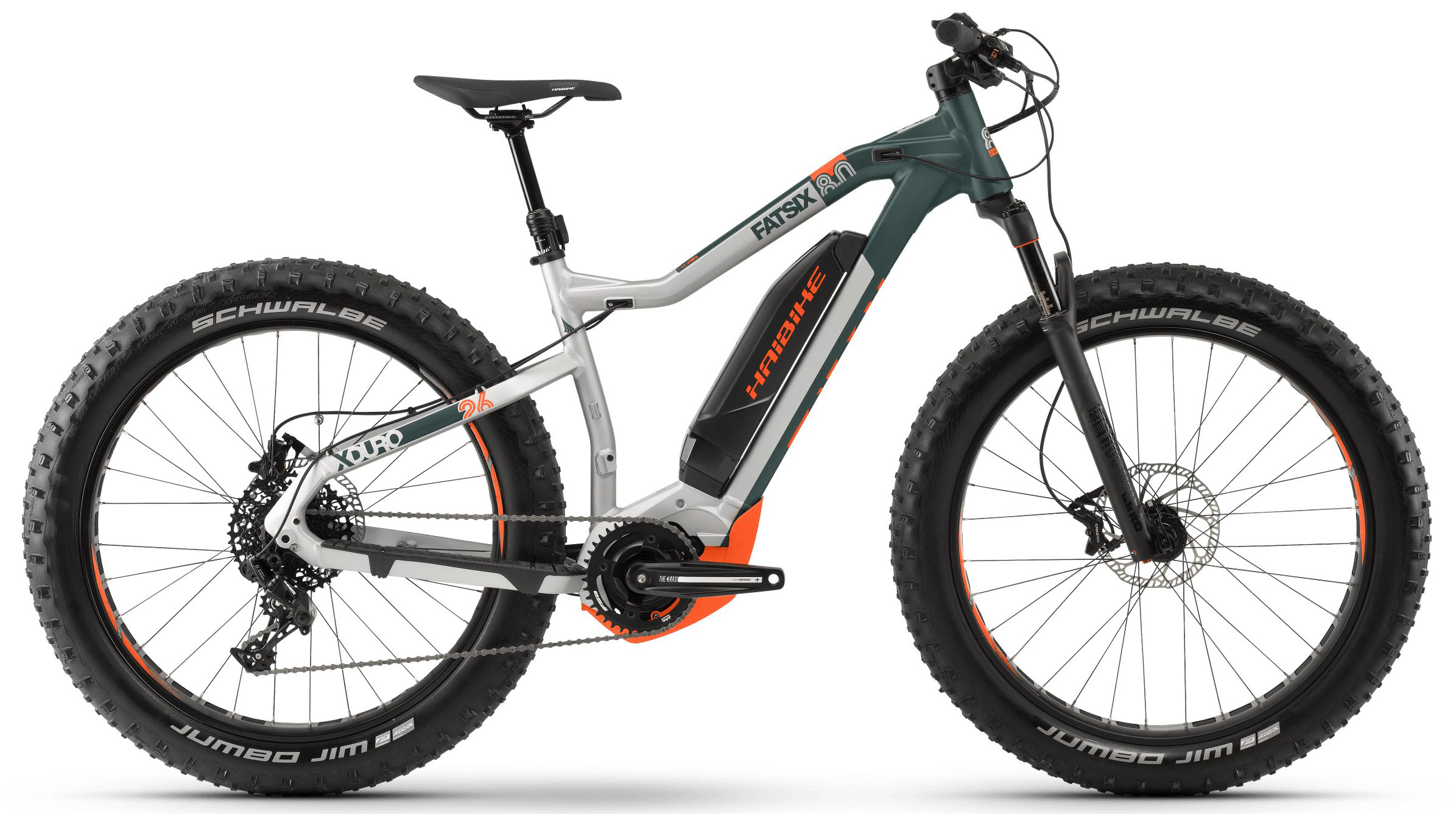  Велосипед Haibike XDURO FatSix 8.0 500Wh 11-G NX 2019