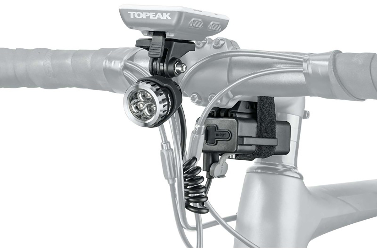  Передний фонарь для велосипеда Topeak WhiteLite HP Mega 420