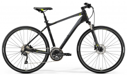Черный велосипед  Merida  Crossway 300  2019