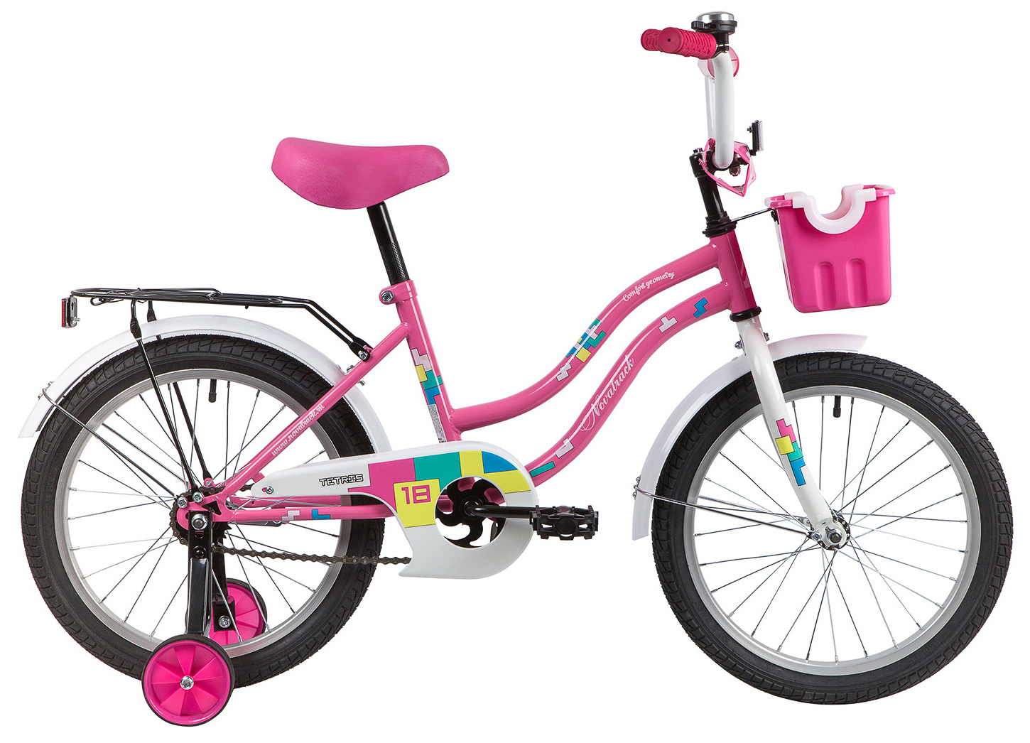  Велосипед детский Novatrack Tetris 18 2020