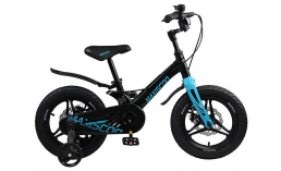 Черный велосипед  Maxiscoo  Space Deluxe Plus 14 (2023)  2023