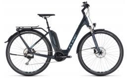 Черный велосипед  Cube  Touring Hybrid Pro 400 Easy Entry  2018