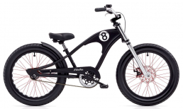 Черный велосипед  Electra  Straight 8 3i 20  2020