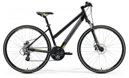 Черный велосипед  Merida  Crossway 15-MD Lady  2019