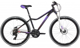Черный велосипед  Stinger  Vesta Pro 26  2020