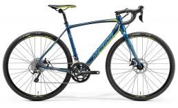 Шоссейный велосипед синий  Merida  Cyclo Cross 300  2018