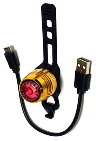  Задний фонарь для велосипеда Sanguan SG-Ruby-USB SG016
