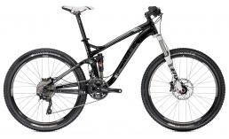 Черный велосипед  Trek  Fuel EX 8 26  2014