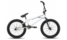 Серебристый велосипед BMX  Atom  Ion DLX  2022