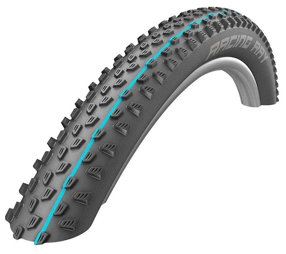  Покрышка для велосипеда Schwalbe RACING RAY Evo, SnakeSkin, TLE, 57-622 29x2.25,B/B-SK HS489 AddixSpgrip 67EPI1160110