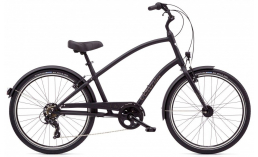 Черный велосипед  Electra  Townie 7D Step Over  2020