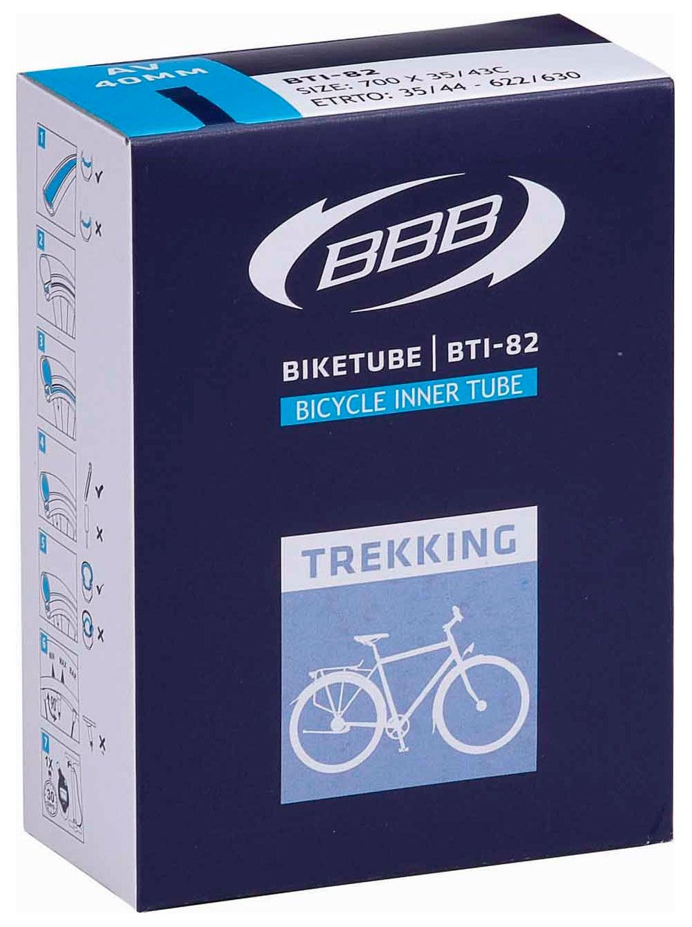  Камера для велосипеда BBB BTI-82 700*35/43C DV 40mm