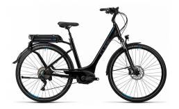 Черный велосипед  Cube  Touring Hybrid EXC 400 28 Easy Entry  2016
