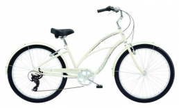 Белый велосипед  Electra  Cruiser 7D Ladies 24  2022