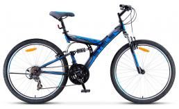 Двухподвесный велосипед с дисковыми тормозами  Stels  Focus V 26 18-sp (V030)  2018