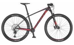 Черный велосипед  Scott  Scale 950  2020