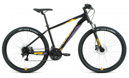 Фиолетовый велосипед  Forward  Apache 27,5 3.2 HD  2022
