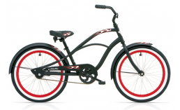 Черный велосипед  Electra  Rat Rod 1  2019