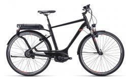 Черный велосипед  Cube  Delhi ULS Hybrid SL  2015