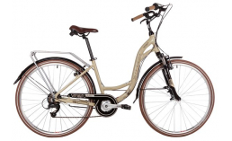 Бежевый велосипед  Stinger  Calipso STD  2021