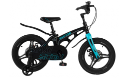 Черный велосипед  Maxiscoo  Cosmic Deluxe 16  2022