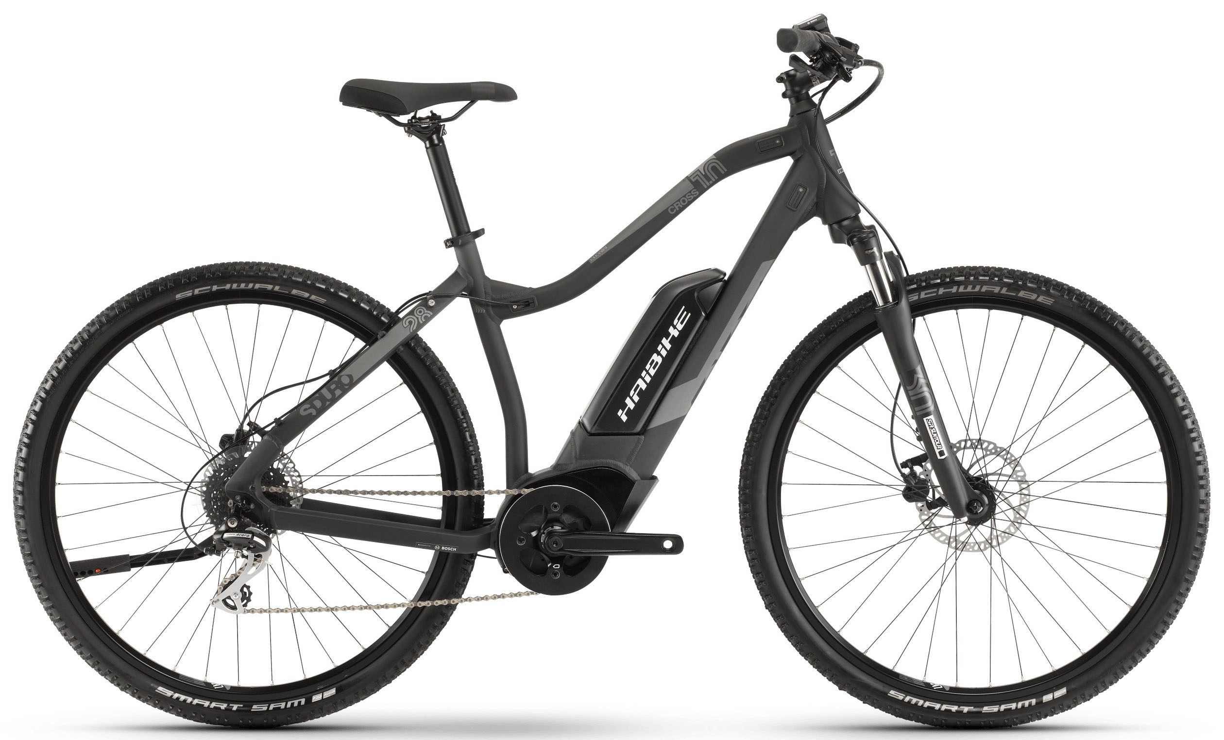  Велосипед Haibike SDURO Cross 1.0 Damen 400Wh 8-G Acera 2019