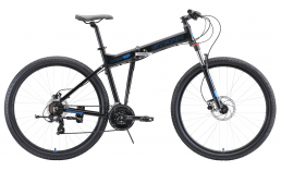 Черный велосипед  Stark  Cobra 29.2 HD  2020