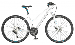 Белый велосипед  Scott  Sub Cross 20 Lady  2019