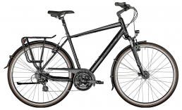 Черный велосипед  Bergamont  Horizon 3 Gent  2021