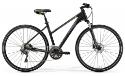 Черный велосипед  Merida  Crossway 300 Lady  2019
