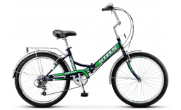 Складной велосипед с передним амортизатором  Stels  Pilot-750 24" Z010  2019