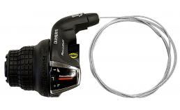 Шифтер для велосипеда  Shimano  Tourney RS45, лев/пр, 3x7ск (ESLRS45P7A)