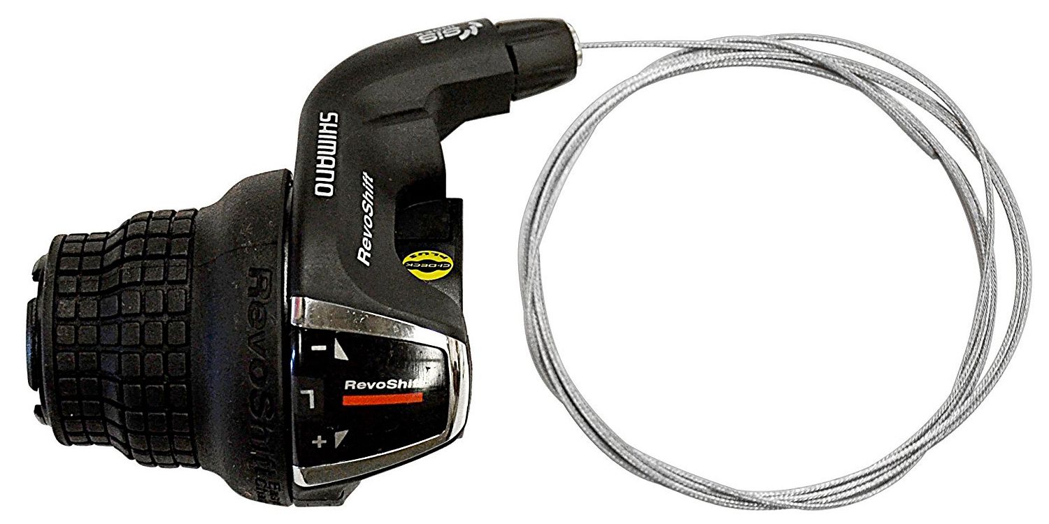  Шифтер для велосипеда Shimano Tourney RS45, лев/пр, 3x7ск (ESLRS45P7A)