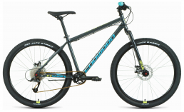 Серый велосипед  Forward  Sporting 27,5 X D  2022