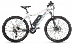 Белый велосипед  Benelli  Alpan W 27.5 STD 14A/h, с ручкой газа  2019