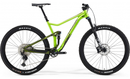 Зеленый двухподвесный велосипед  Merida  One-Twenty 700 (2021)  2021