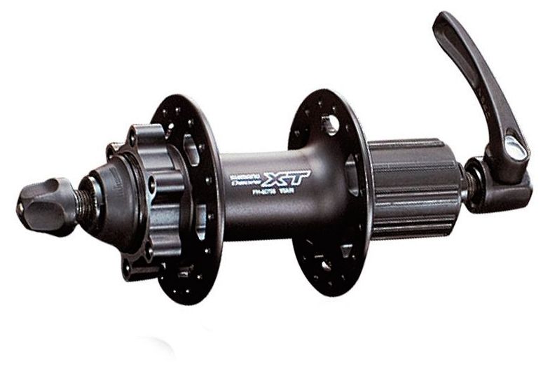  Втулка для велосипеда Shimano XT M756A, 36 отв, 8/9/10ск. (EFHM756AAZL)