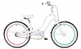 Белый велосипед  Electra  Heartchya 1 '20  2019
