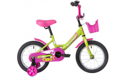 Велосипед детский 14 дюймов  Novatrack  Twist 14 с корзинкой  2020