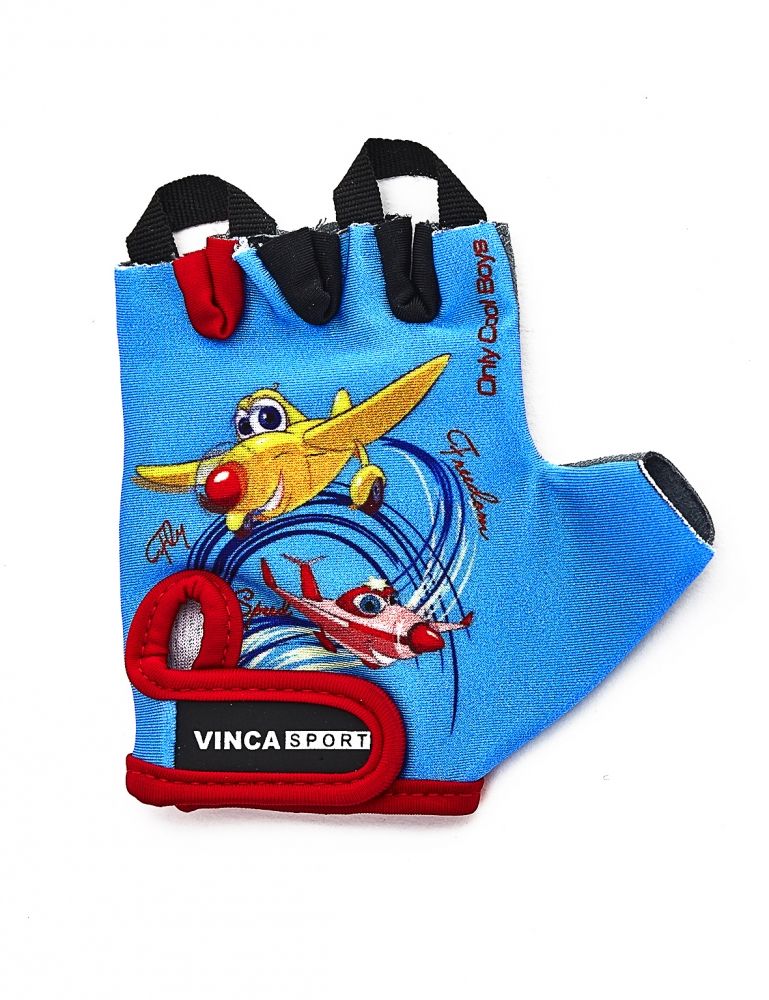  Велоперчатка Vinca Sport VG 935 child plane