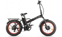 Черный велосипед  Volteco  Bad Dual  2020