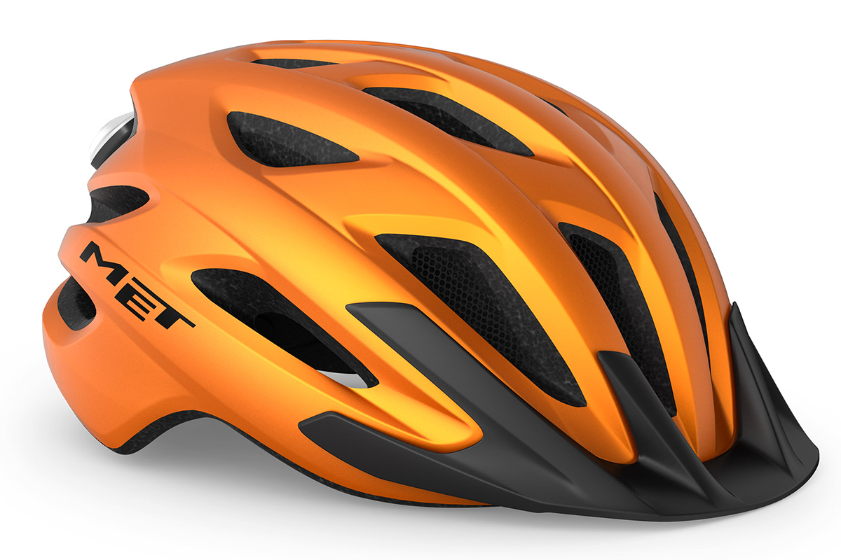  Велошлем Met Crossover MIPS 2024 оранжевый Один размер (52-59см)